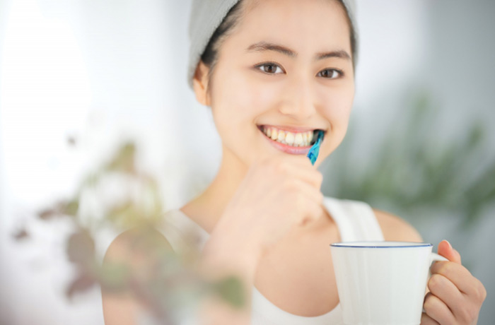 お⼝のケアで健康を守る