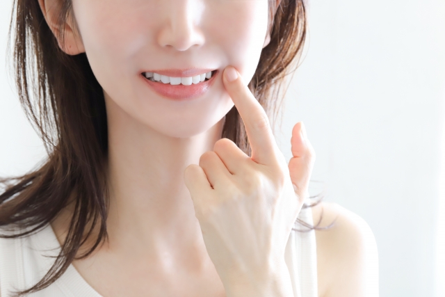 女性の歯　デンタルケア